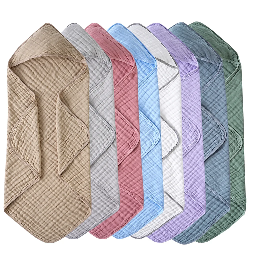 

Впитывающие детские полотенца с капюшоном из 100% хлопка, банное полотенце для новорожденных, набор премиальных салфеток для купания, необходимые принадлежности для детской комнаты и подарков на рождение ребенка