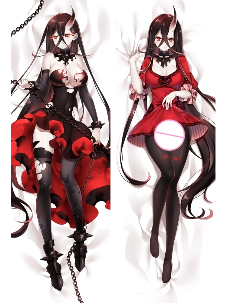 Dakimakura Anime Water Demon Double-sided Pillow Cover Print Life-size body pillows cover Adult pillowcase 2024