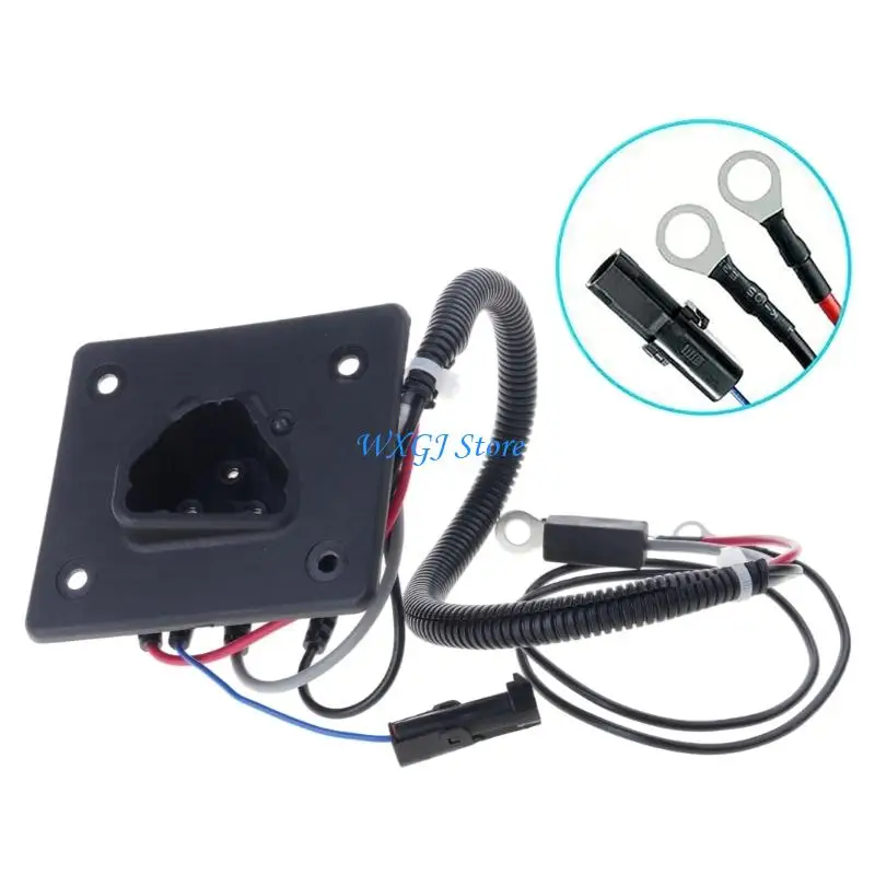 

37JE Receptacle with 602529 Charging Port Easy Installation