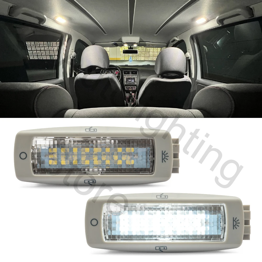 

Rear Reading Map Dome Ceiling Lamp For VW jetta Caddy Golf Passat Beetle Scirocco Tiguan Skoda Fabia Yeti Superb Seat Leon