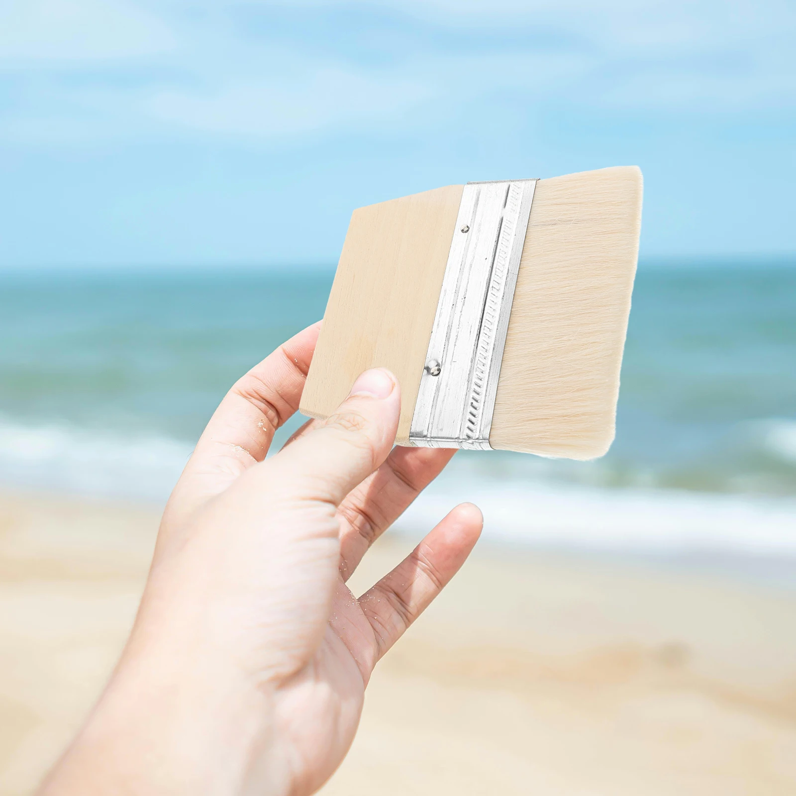 

Beach Cleaning Brush Necessities Toy for Feet Scrubber Wool Accessories Must Haves