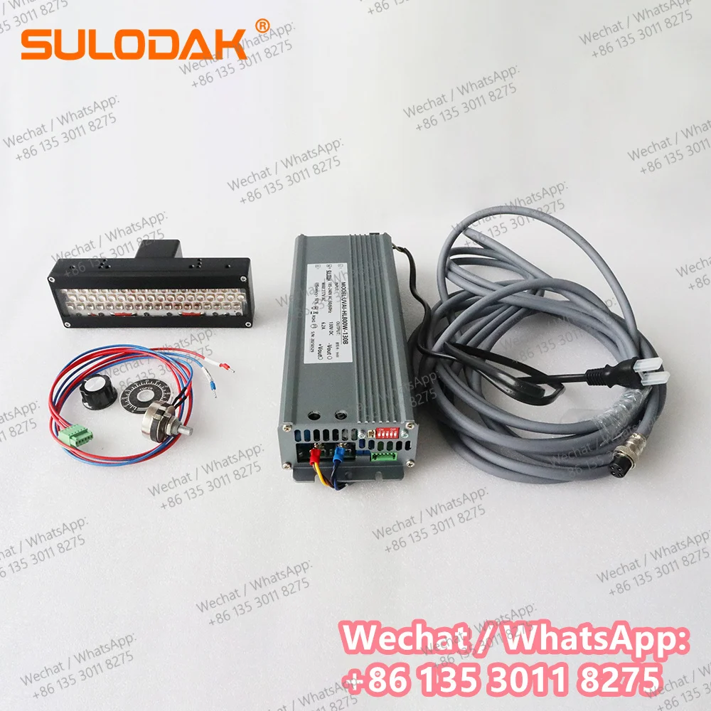 High power 800W Water-cooled UV LED Lamp 160*30 LED UV 395NM ink cure lamp Power supply for Ricoh GN5 GN6 GH2220 Epson I3200