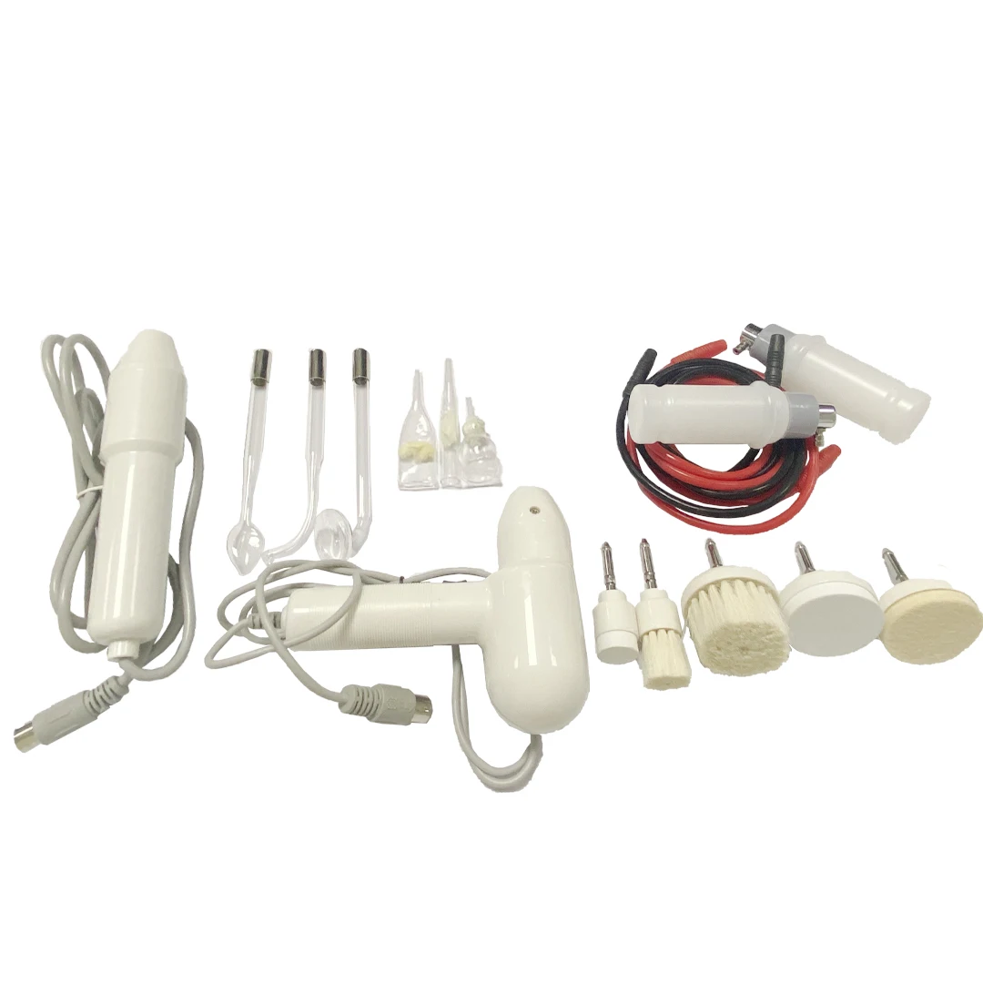 4 In1 다기능 얼굴 클렌징 브러시 장치 고주파 얼굴 피부 관리 여드름 블랙 헤드 제거 진공 스프레이 장치