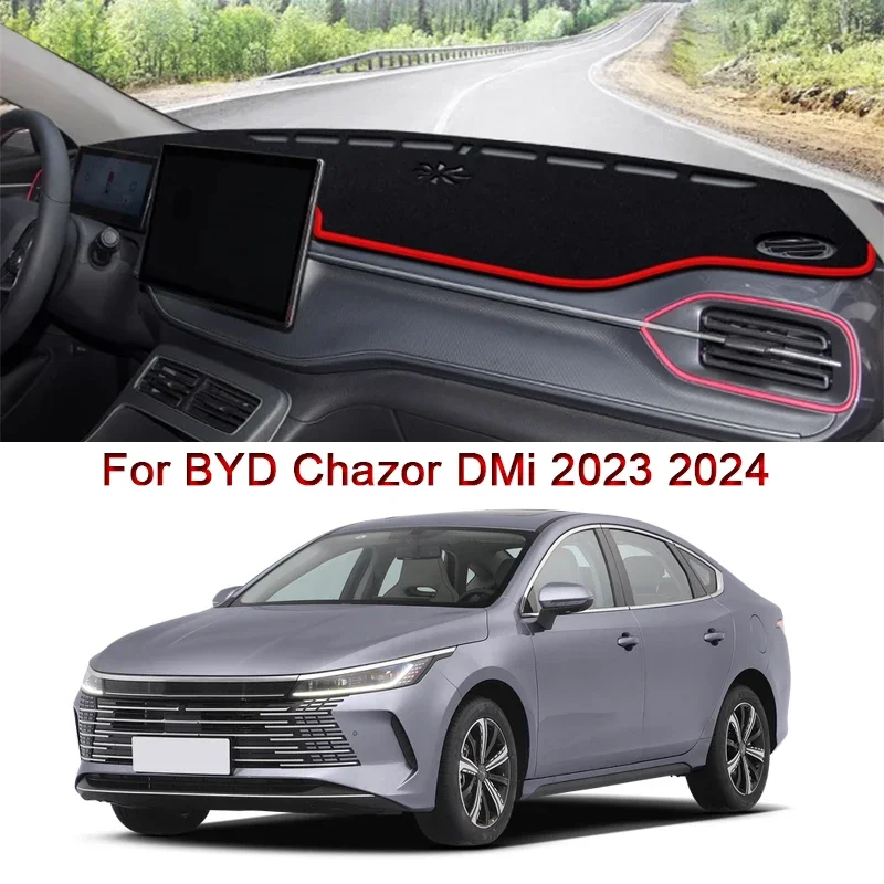 

Автомобильный Стайлинг, подходит для BYD Chazor DMi 2023 2024, коврик для приборной панели автомобиля, защитный внутренний коврик для защиты от накладок, чехол для подушки, автоаксессуары