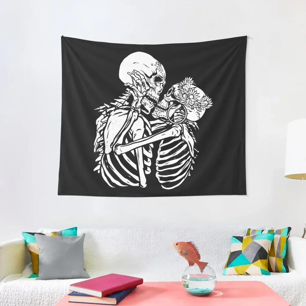 

Loving skeleton couple. Tapestry House Decor Bedrooms Decor Luxury Living Room Decoration Wall Hanging Tapestry