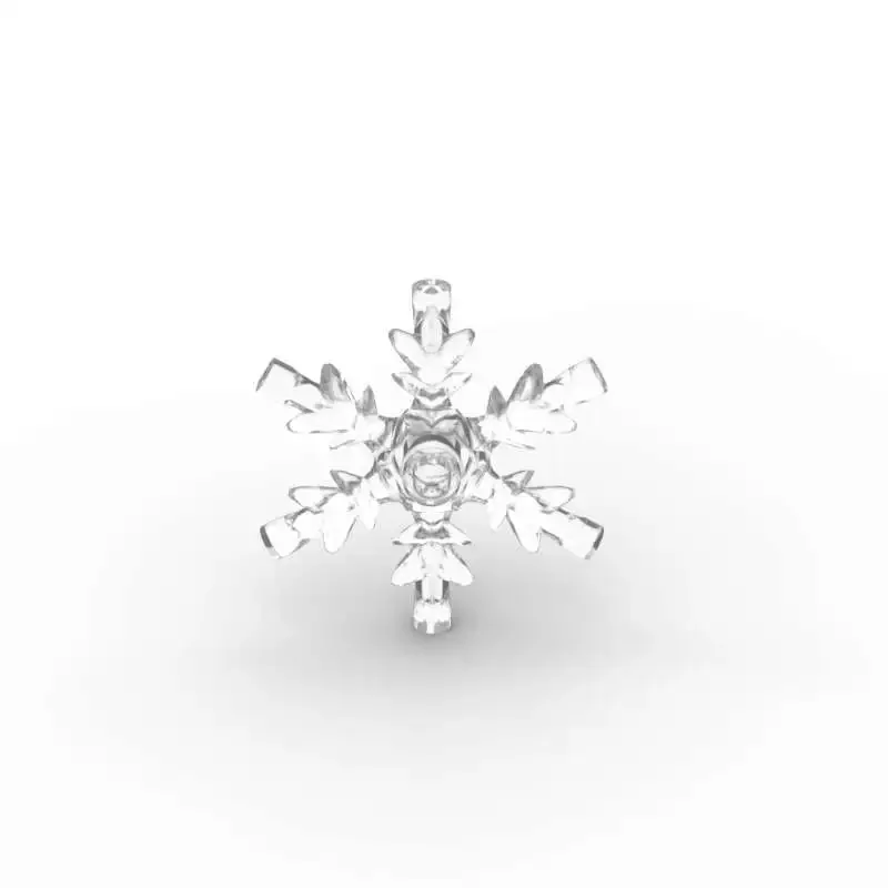 MOC 10個入り パーツブロック 42409 ロック 4 x 4 アイススノーフレーク 積み木セット x789 クリスタル粒子 おもちゃ 誕生日 クリスマス 子供向けギフト