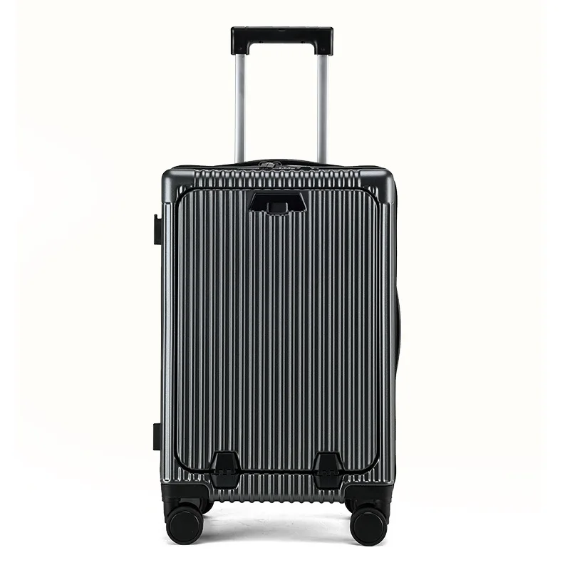 

Front open suitcase, multi-function trolley case, large capacity travel