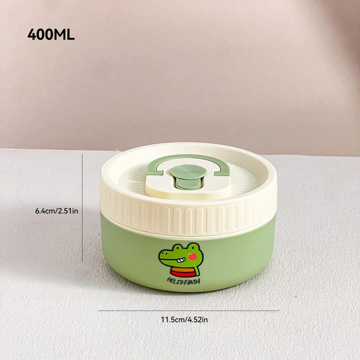 304 roestvrijstalen thermische lunchbox, geschikt voor gebruik in de magnetron, geïsoleerde voedselcontainers met deksel en handvat, voor kinderen en volwassenen.