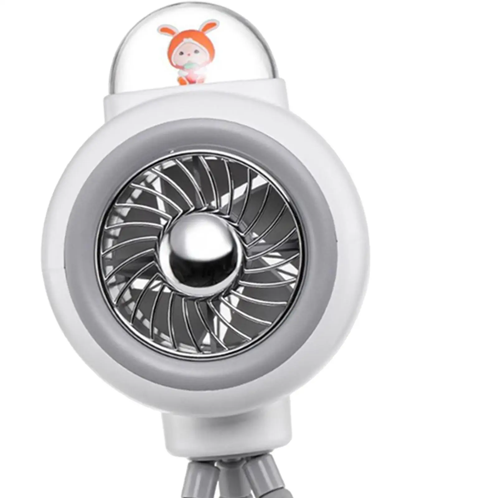 Ventilatore per passeggino silenzioso multifunzionale tre velocità del vento Clip on Fan ventola di raffreddamento ad aria ventola da tavolo per sedie a rotelle per tapis roulant per culla da 10M