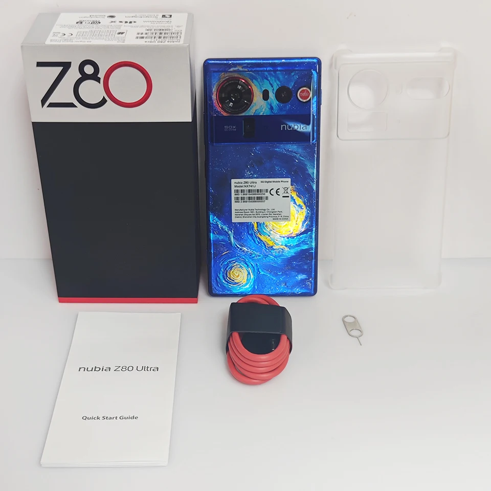 Nubia Z80 Ultra 5G Smartphone Global Version Snapdragon 8 Elite Gen 5 7200mAh