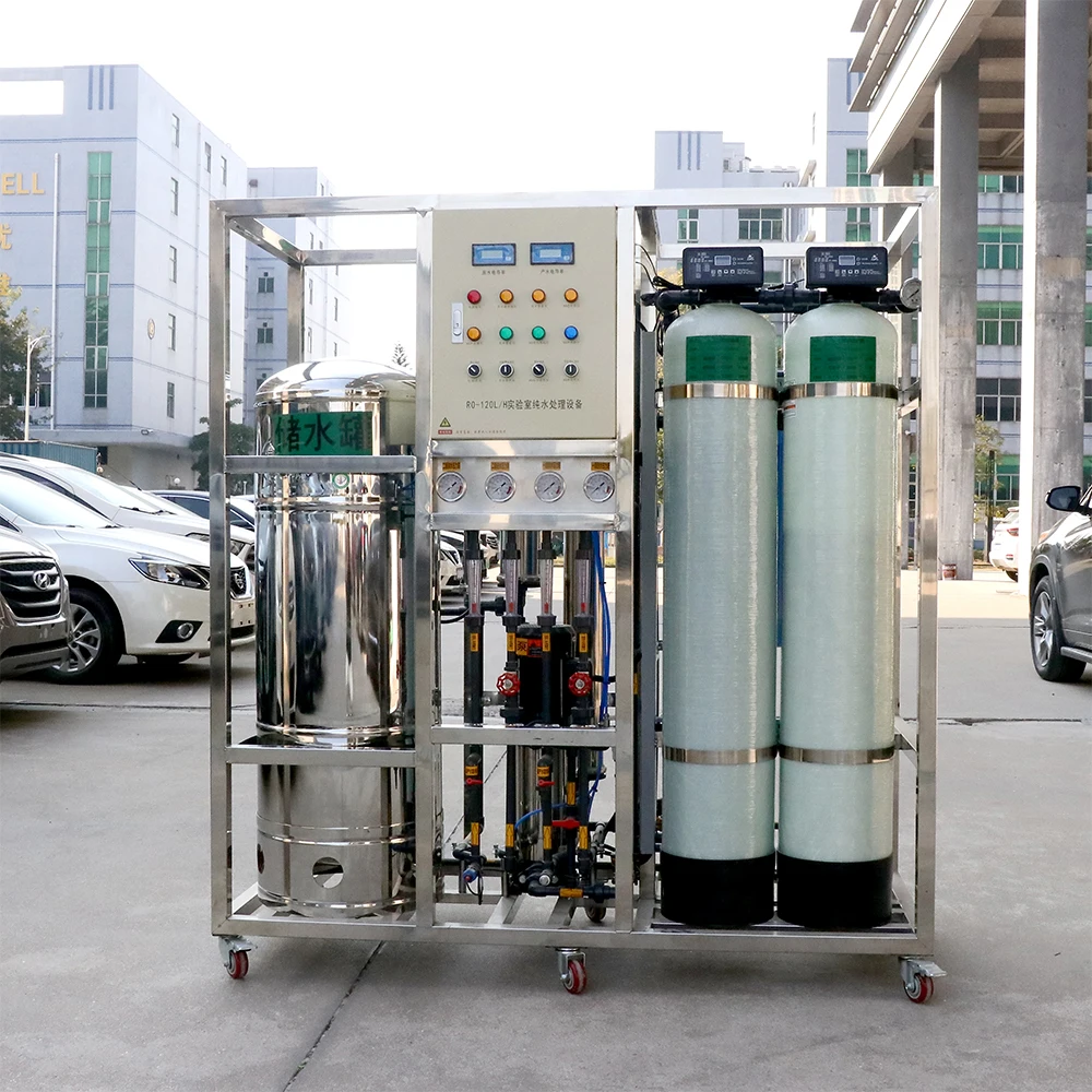 

250 500LPH Small Drinking Water Household FRP Reverse Osmosis Water Treatment Machinery