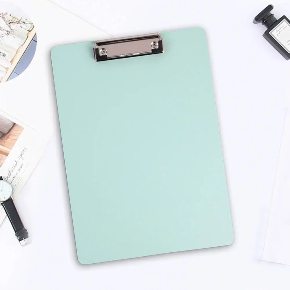 ที่มีประโยชน์ผู้ถือเมนูหนาพลาสติกเอกสารทดสอบที่ยึดกระดาษเขียนแผ่นไม่แตกหักบันทึกคลิปคณะกรรมการสำนักงานจัดหา