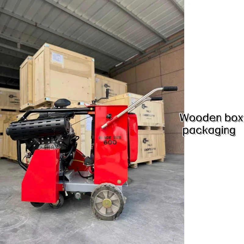 . آلة قطع الطرق، صيانة سهلة، كفاءة القطع، المشي خلف قواطع الطاقة الخرسانية