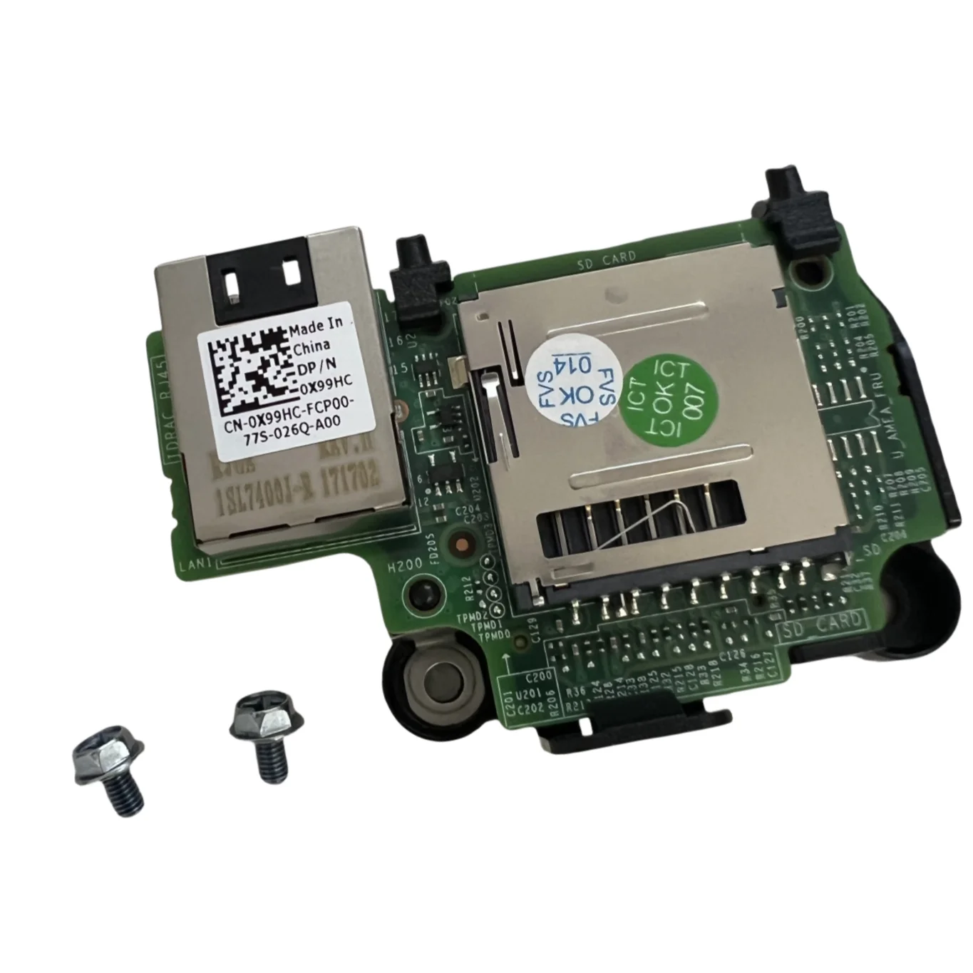 0X99HC X99HC For dell Enterprise Remote Card Compatible PowerEdge IDRAC 8 R430 R530 T430 Remote Management Card Original