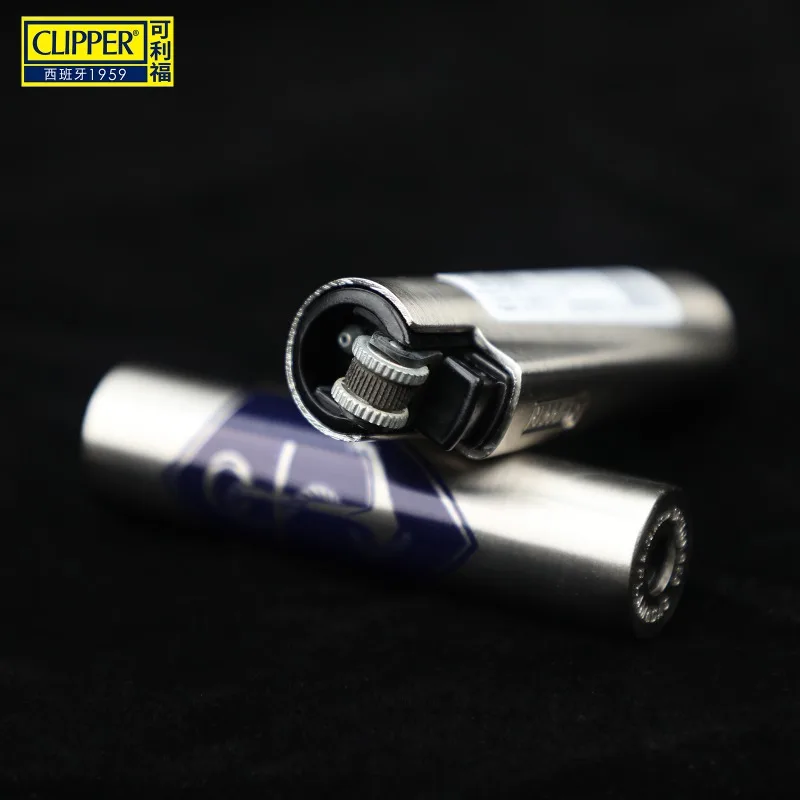 Clipper Butane Torch Lighter Metal Sand Wheel Igniter 12 Whole Gas Gadget Smoking Accessories for Men