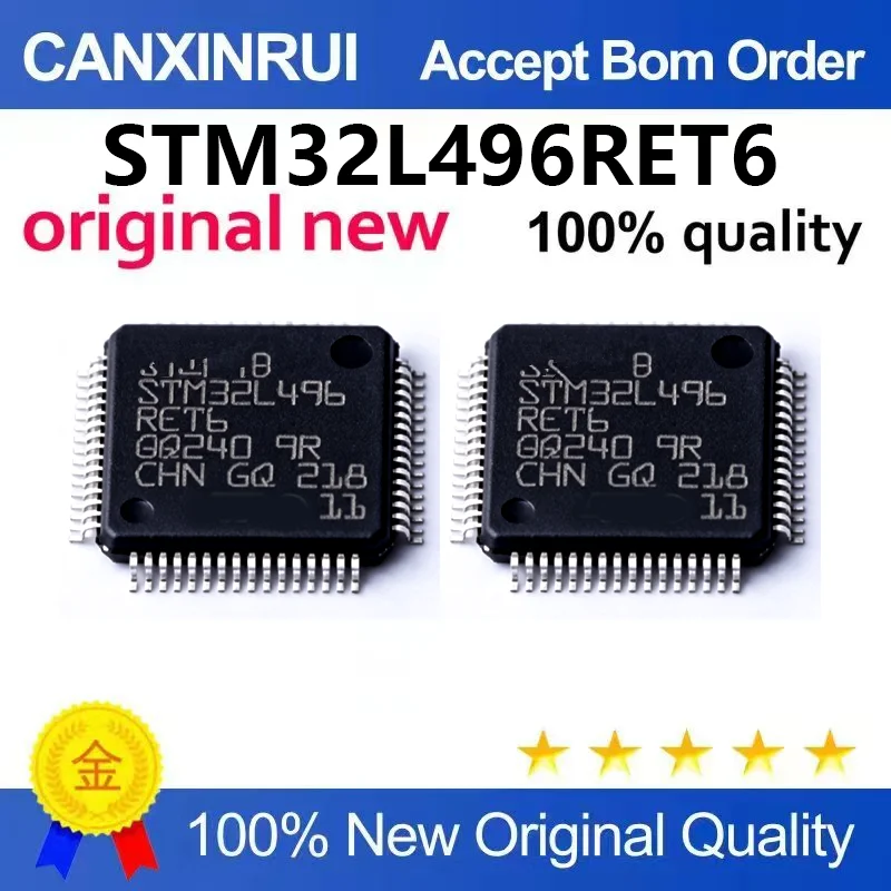 (5pcs-100pcs)Brand new original STM32L496RET6 LQFP-64 microcontroller MCU
