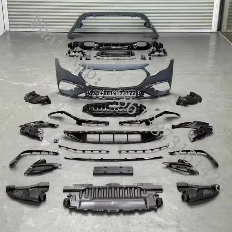 

Suitable new E-Class W214 E53 updated with a new plastic body kit, PP material bumpers car parts