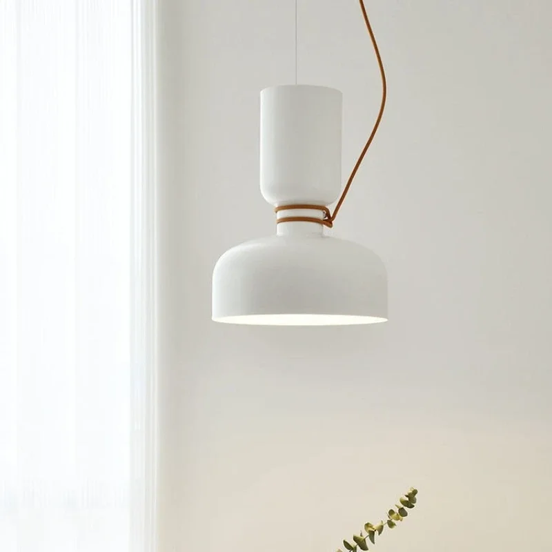 Modern Minimalist Pendant Lights Metal Hanging Lamps Home Decoration LED Chandelier for Living Dining Room Study Cafe Restaurant