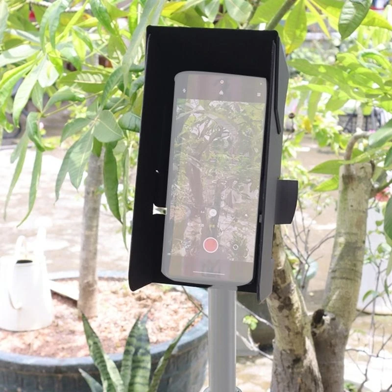 

Foldable Smartphone Sunshade Minimizes Reflection and Protects from Sun Damage For 4.7-7inch Phones D2RC