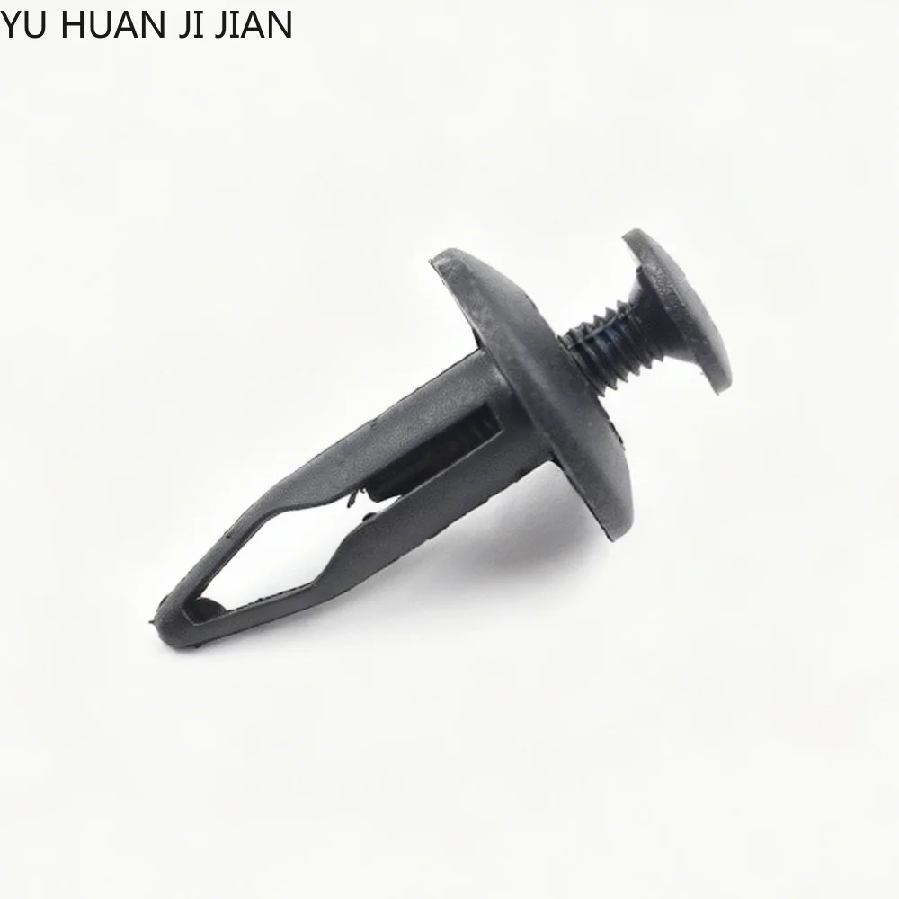 Push in 6.5mm Plastic Screw Expansion Rivet For Ford Chrysler Mondeo Fiesta Focus Bumper Fender Cover Fastener Clips