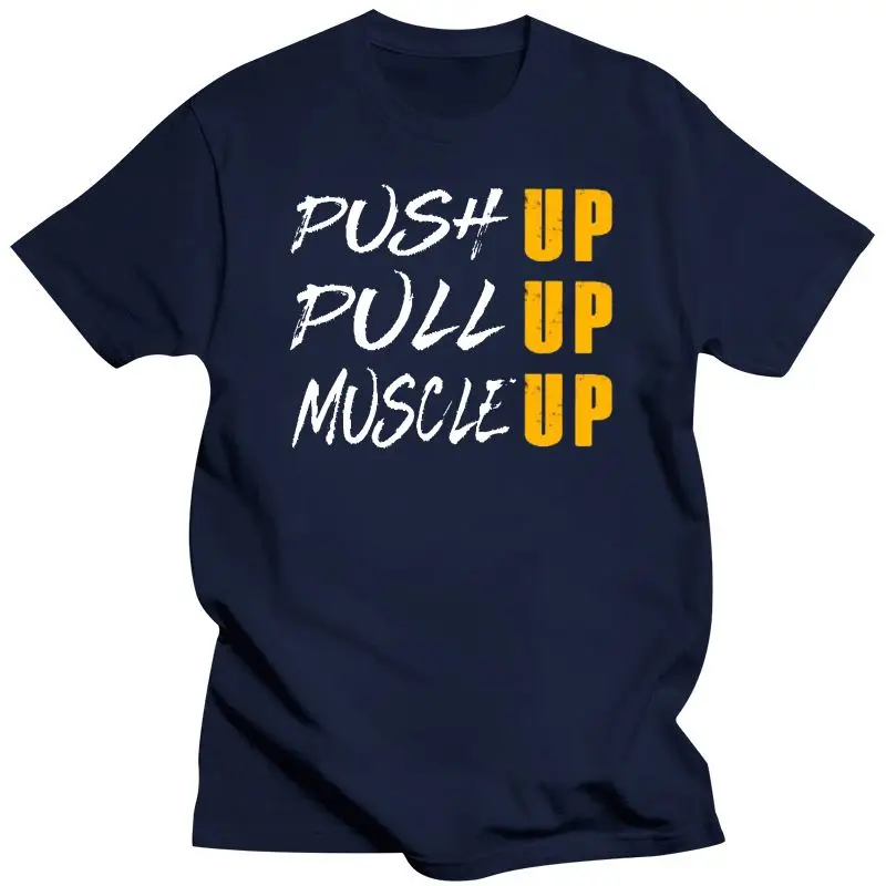 2022 New Men T Shirt Calisthenics Street Workout Push Pull Muscle Up(1) Tshirts Women-Tshirt