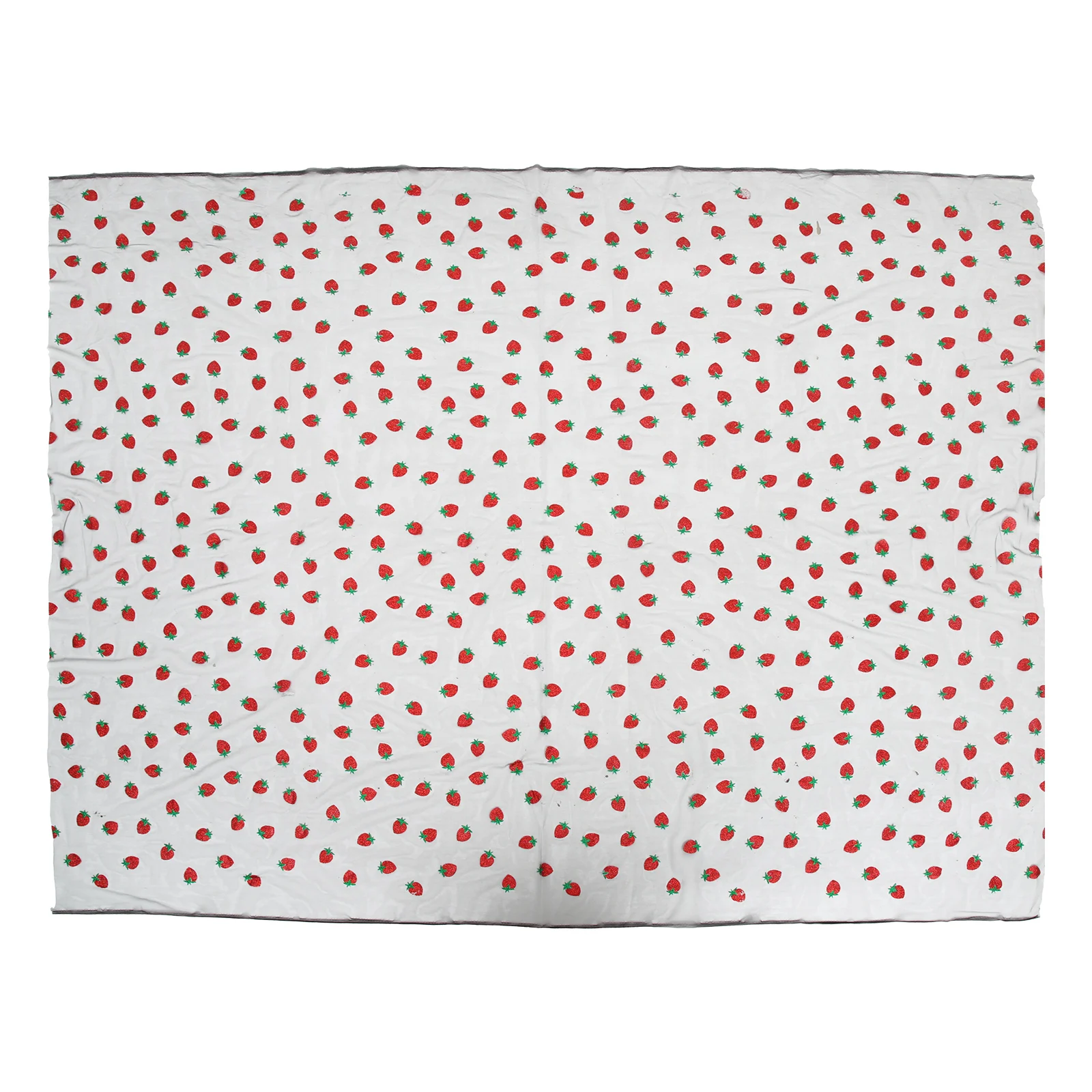 

Strawberry Mesh Fabric Lightweight Compact Sewing Polyester DIY Cuttable Multi function Dress Craft Space saving Decorative