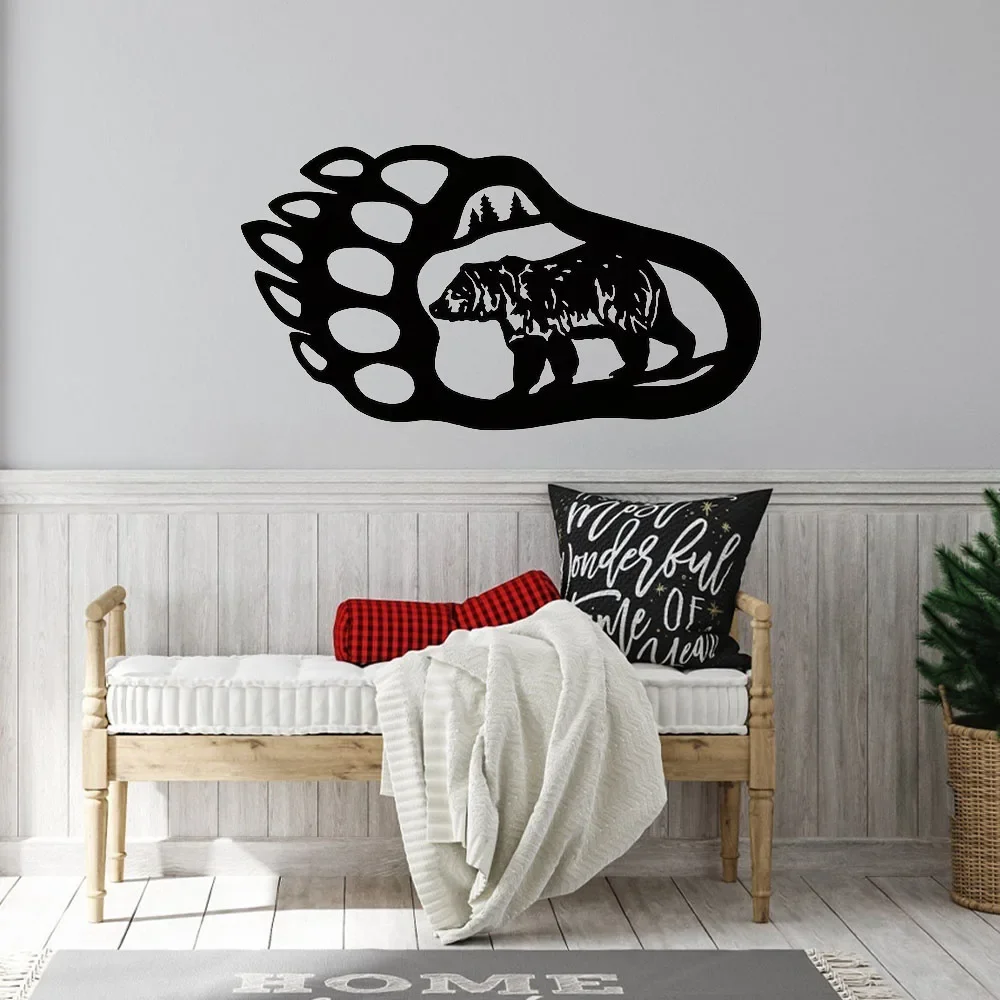 CIFBUY Metal Wall Art Gothic Iron Hanging Sign Sculpture Ornament Home Decor Gift Modern Living Room Bedroom Outdoor Present