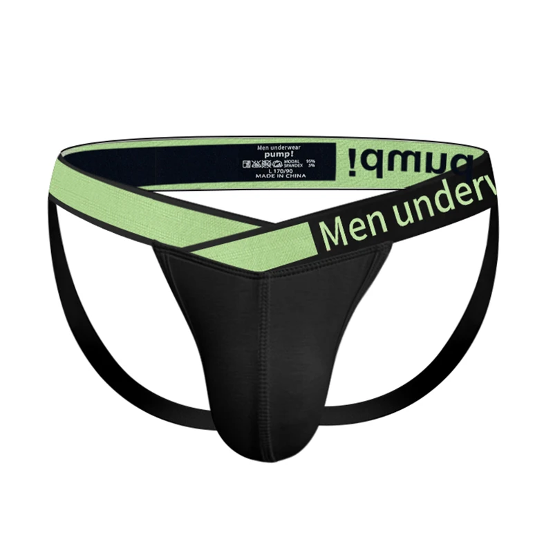 Modal and Cotton Gay Men Underwear Jockstrap Sexy Gay Men Underwear Thong Men G String Men Thong Homme Tanga Jockstrap