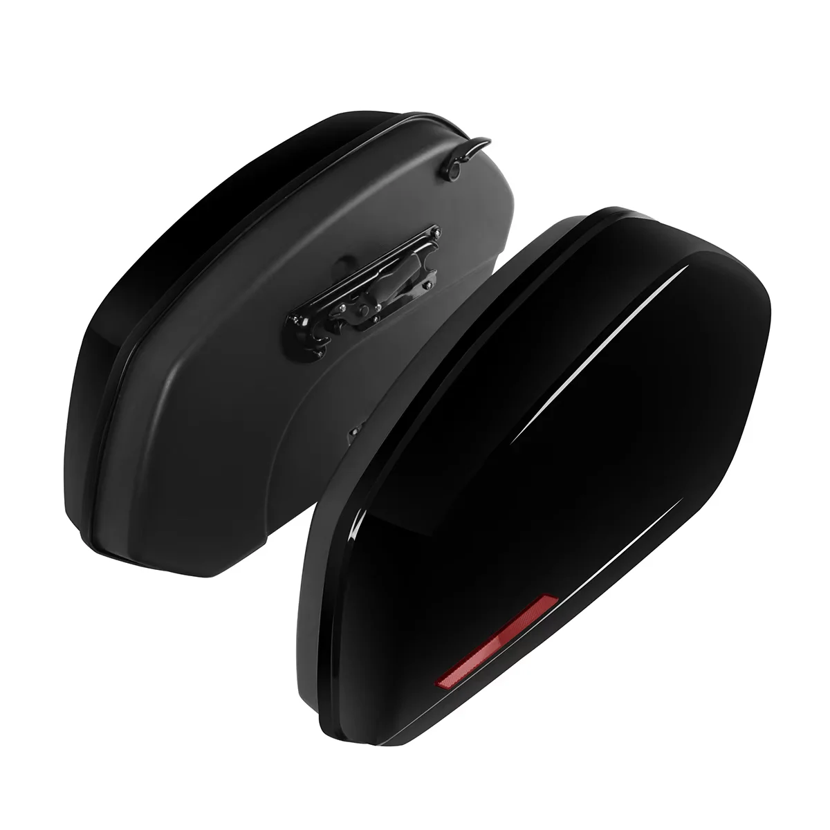 Motorcycle Pair Hard Saddlebags For Harley Low Rider S T FXLRST/FXLRS/FXRST El Diablo/FXLR/Softail Street Bob FXBB FXBBS