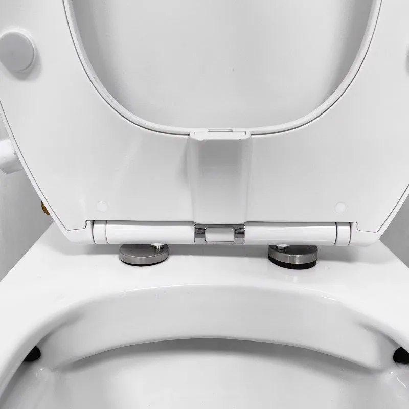 Soft Close Detachable  O Shape Customize Dual Nozzle  UF  Material  Postpartum Care Bidet Toilet Seat with Heated Lid