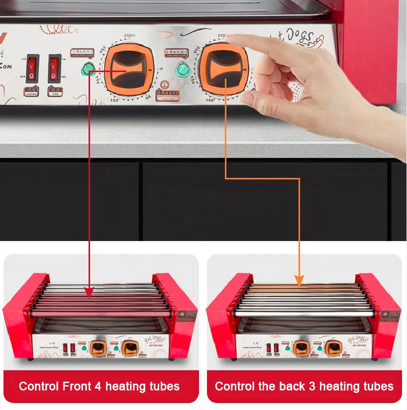 Commercial Electric Hot Dog Ma - Hot Dog Press review and price