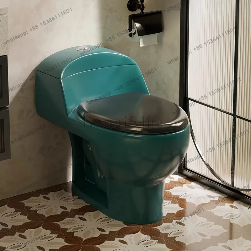 

2026 American retro toilet bathroom siphon toilet