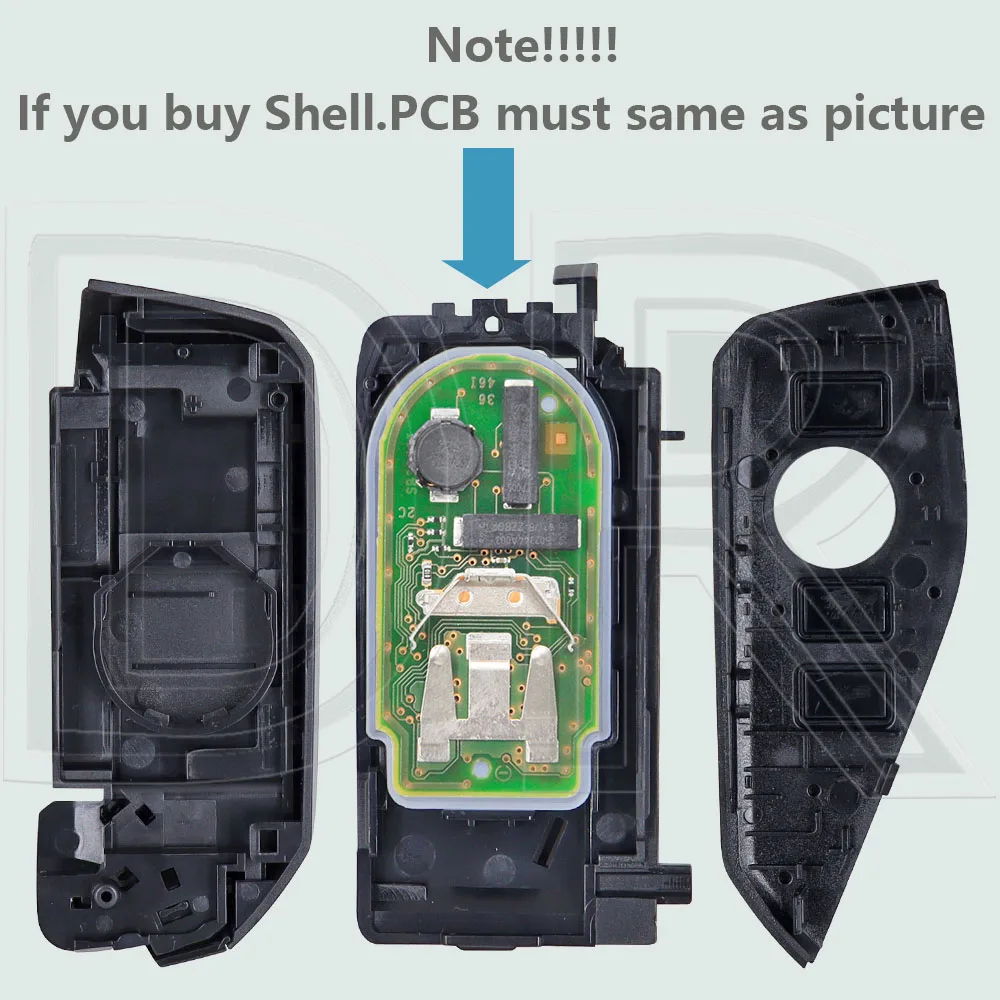 DR Modified CAS4+ FEM ID49 PCF7945 PCF7953 Chip 315/433/434/868MHz Peroximity Car Remote Key For BMW 1 3 5 6 7 Series F Chassis