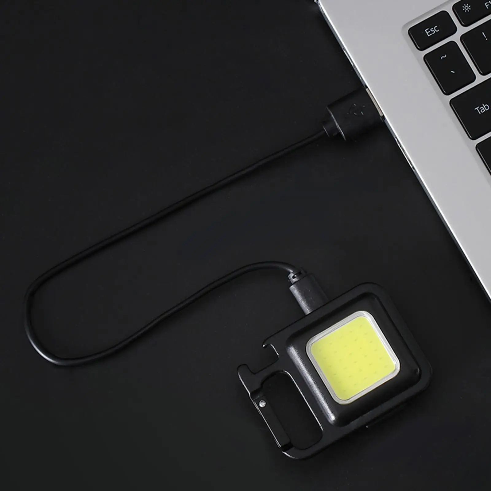 Portable COB Flashlight Waterproof Torch for Running Night Working Walking