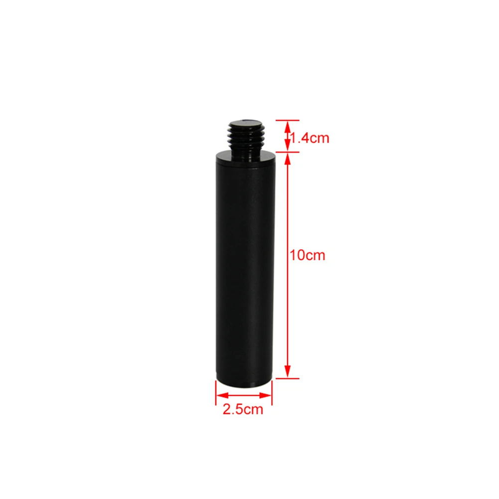 1pcs Aluminum Alloy Centering Pole GPS Extension Rod Diameter 25mm High-strength Ultra-light Extension Rod 100mm 200mm 300mm