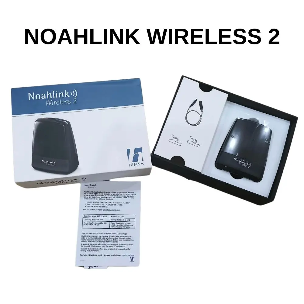 

NEW Noahlink Wireless 2 Programmer Bluetooth Noahlink Wireless Programming Box for Hearing Aids