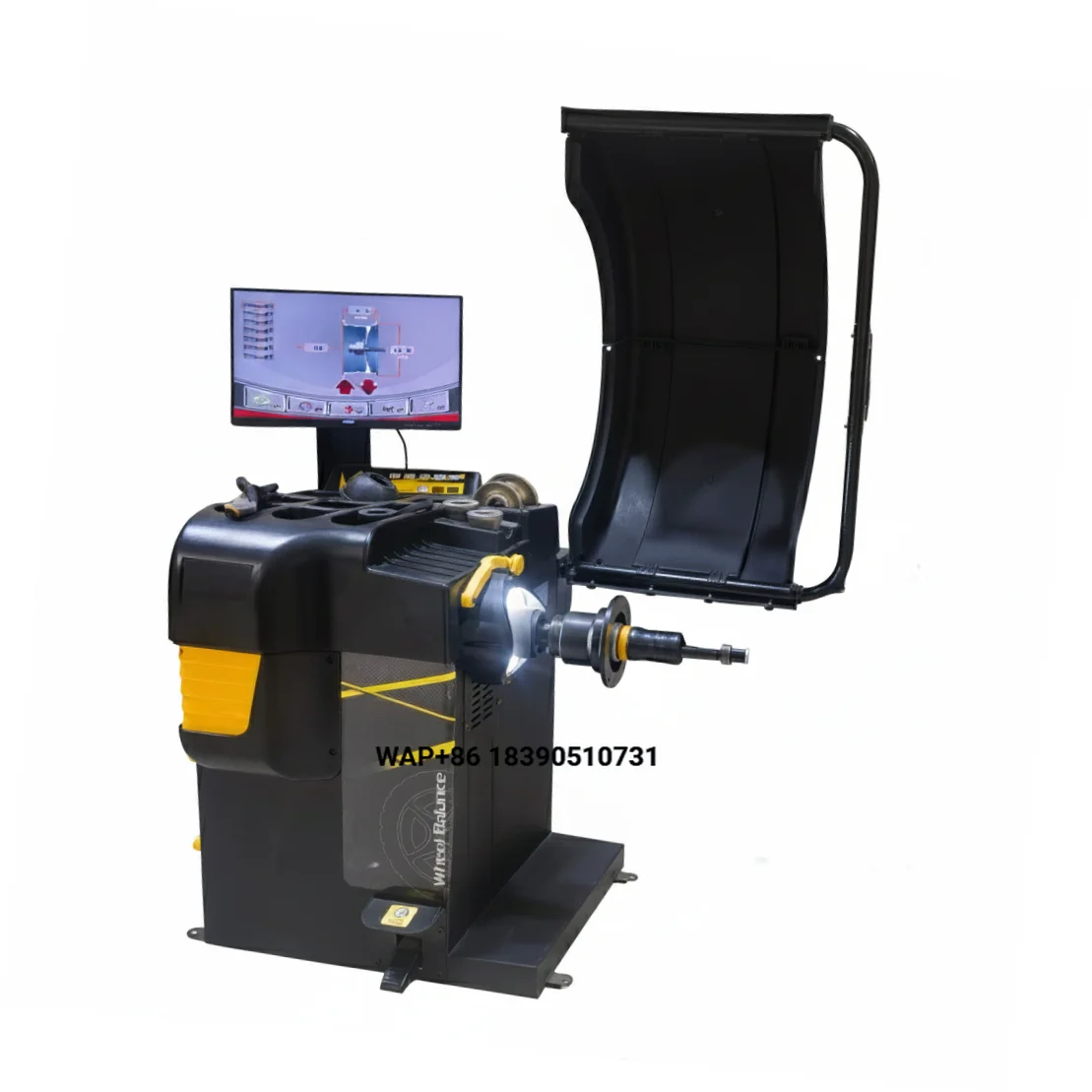 High Precision Fully Automatic Tire Balancer  Light Wheel Alignment Machine