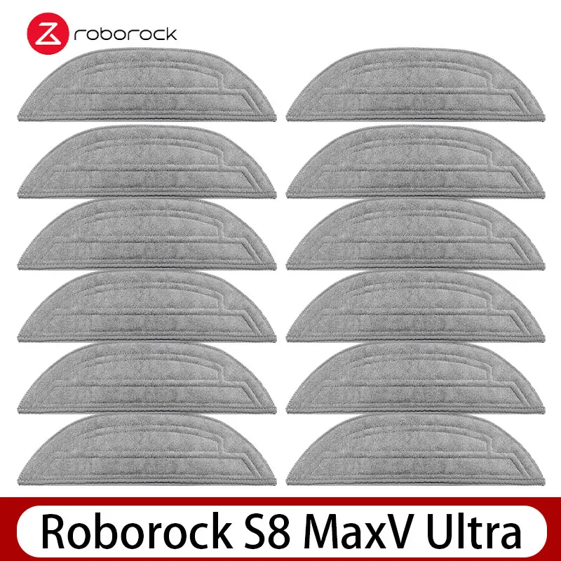 Roborock S8 MaxV Ultra Robotstofzuiger Reserveonderdelen Hoofdzijborstels Dweildoeken HEPA-filters Stofzakken Accessoires