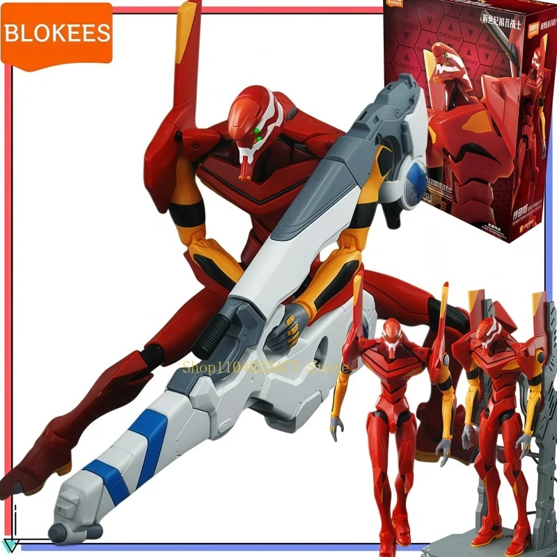Blokees Building Block Assembly Eva Legend Edition Evangelion Production Model-02 TV Ver. Poseable Model Kits Action Toys Gifts