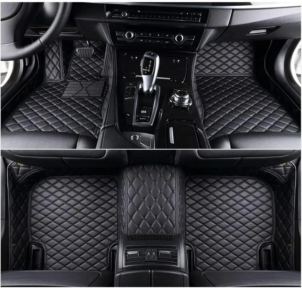 Custom Car Floor Mats For Mercedes-Benz C180 C200 C230 C240 C250 C280 C300 C350 C400 Waterproof Full Set Accessories Interior