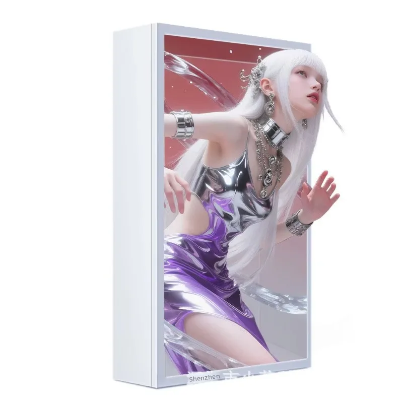Rongfengyuan 32-inch Transparent LCD/OLED 3D Display Cabinet with CE RoHS Certification for Supermarket/Airport Use Manufacturer