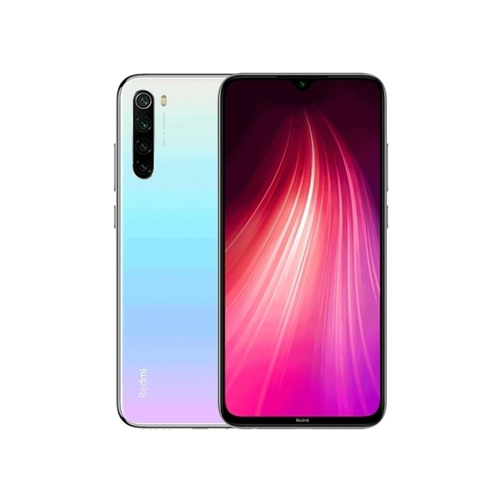 Xiaomi-teléfono inteligente Redmi Note 8 original, 128G, Firmware Global completo, Netcom, huella dactilar trasera, SIM Dual