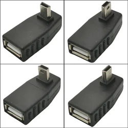 Mini adaptador USB a hembra OTG, conector convertidor Usb macho a hembra, sincronización de datos de transferencia para coche, AUX, MP3, MP4, u-disk