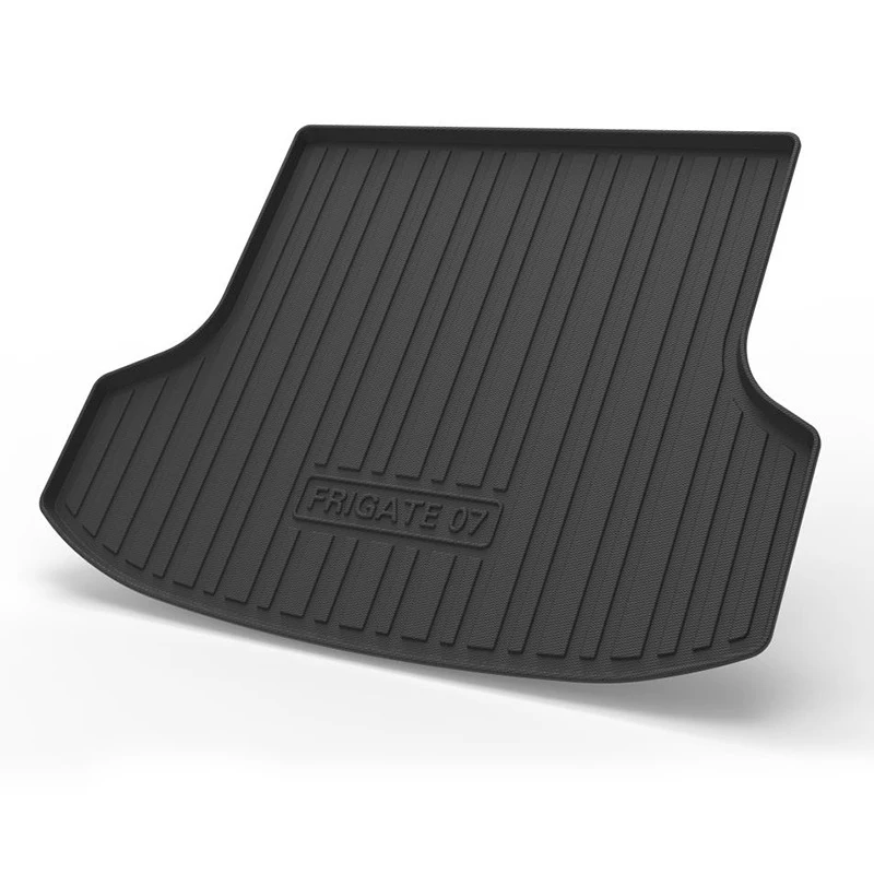 TPE Car Floor Mats For BYD Frigate 07 2023-2025 Cargo Liners Trunk Mat Waterproof Non-slip Foot Pad Boot Liner Tray All Weather