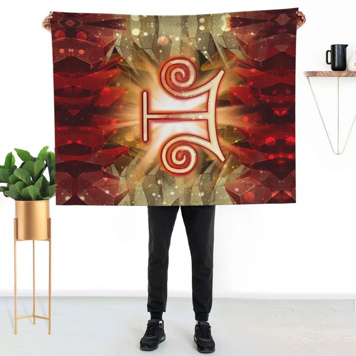 

Wizard101 - Balance School Throw Blanket Reusable Durable Soft Blanket for All Seasons