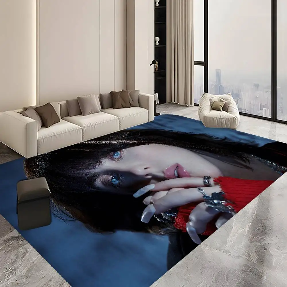 Fotografia 4: Tapete de porta Pop Singer B-Billie para quarto infantil, decoração de quarto, varanda, antiderrapante, tapete para sala de estar