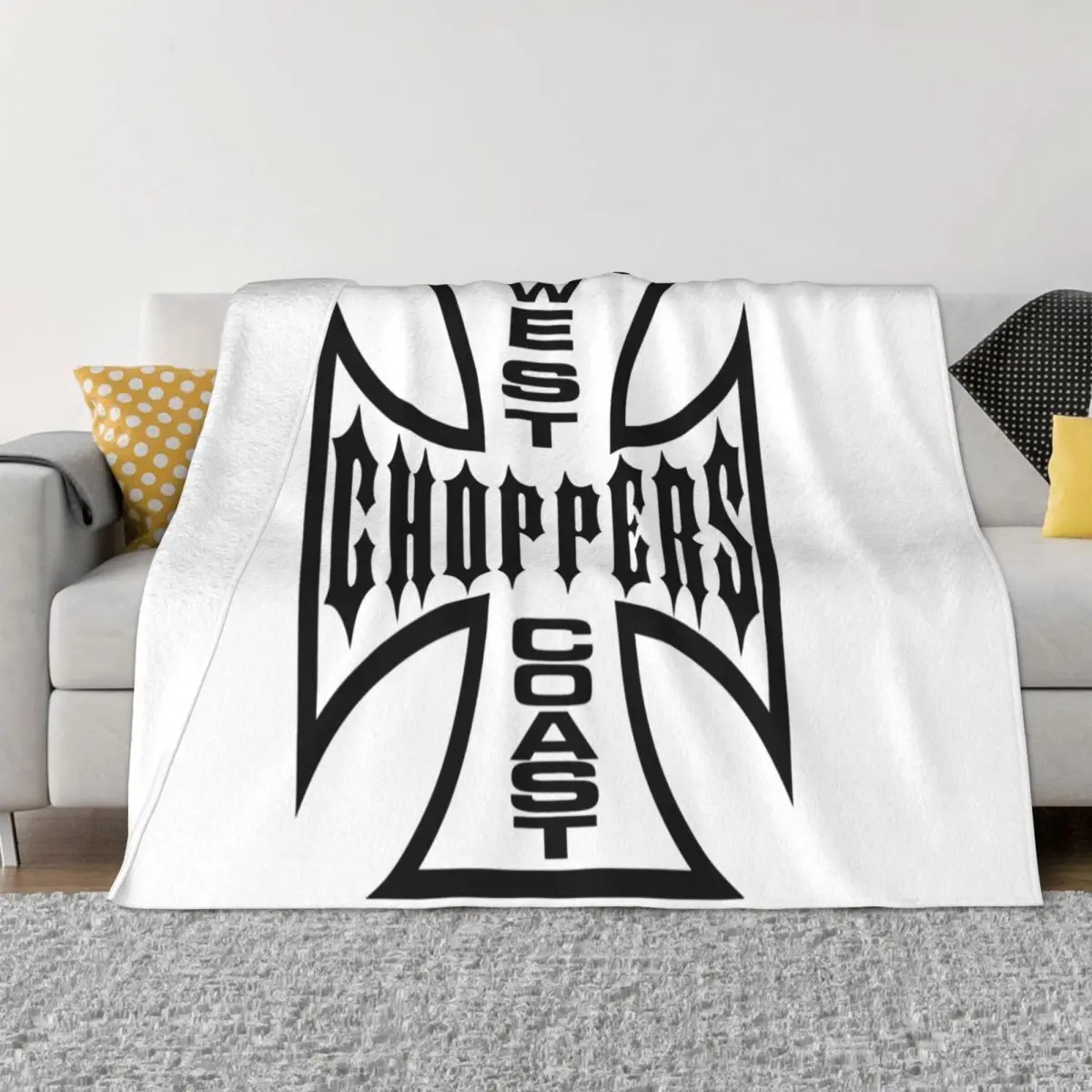 

West Coast Choppers 2389 Bedroom Bed Blankets Custom Blanket Personalized Throw Blanket