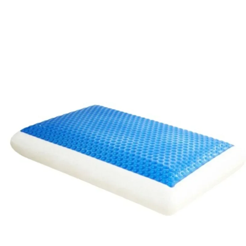 Gel slow rebound memory pillow, space memory sponge pillow, cervical spine protection summer cool pillow