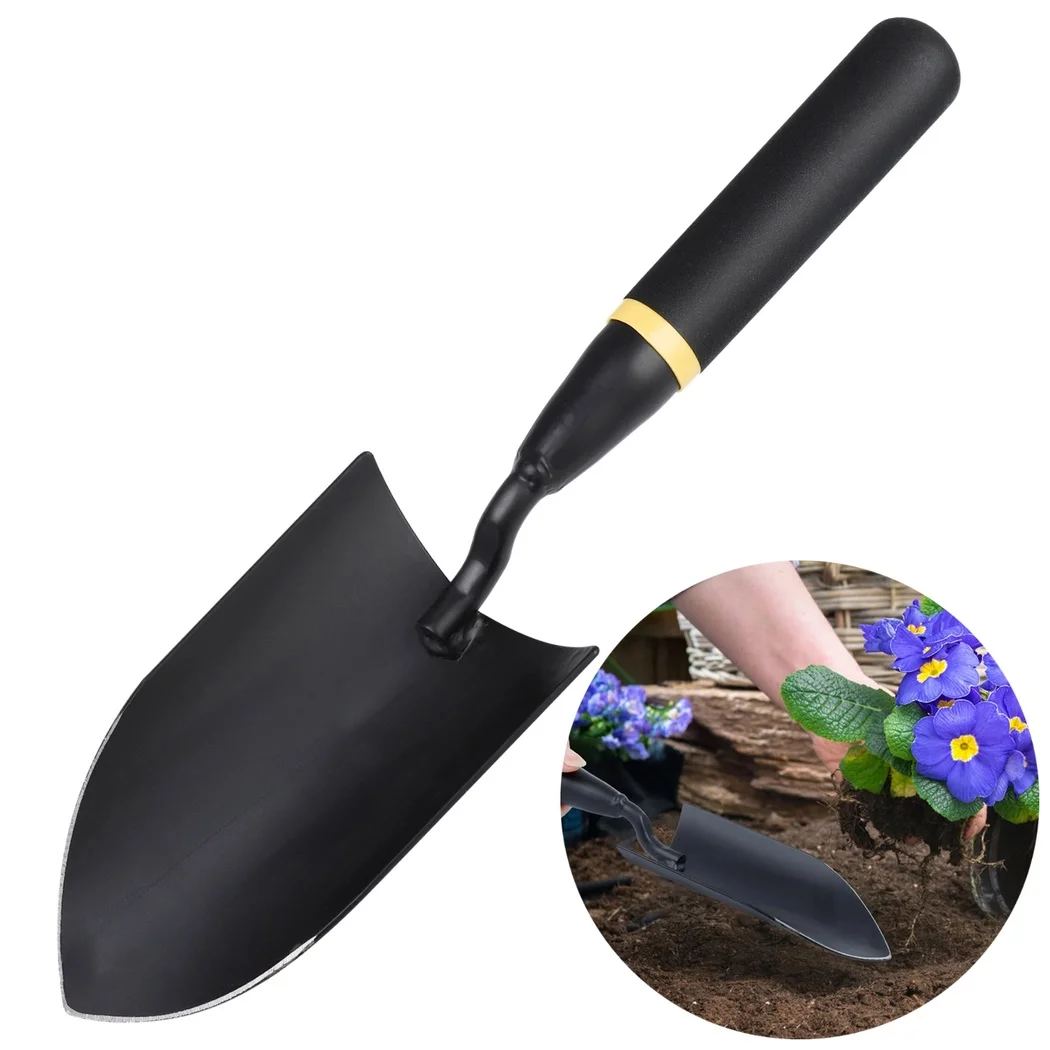 

Garden Shovel Heavy Duty Gardening Hand Trowel Carbon Steel Garden Trowel Garden Tool For Soil Planting Digging Transplanting