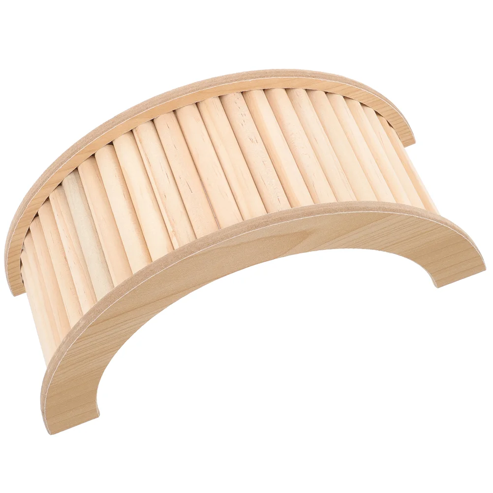 

Hamster Toy Bridge Rat Ladders Toys Guinea Pig Small Pet Products Chinchilla for Cage Decor Wooden Ramp